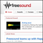 Thumbnail image of: Freesound