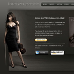 Thumbnail image of: Upcoming website for violinist Lorenza Ponce